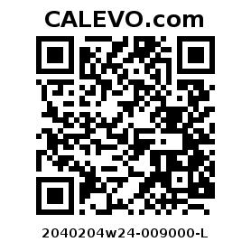 Calevo.com Preisschild 2040204w24-009000-L