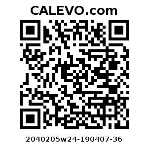 Calevo.com Preisschild 2040205w24-190407-36