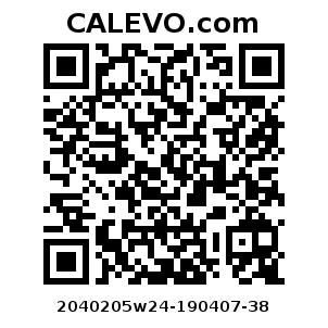 Calevo.com Preisschild 2040205w24-190407-38