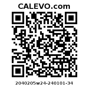 Calevo.com Preisschild 2040205w24-240101-34