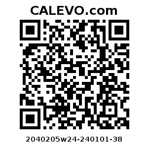 Calevo.com Preisschild 2040205w24-240101-38