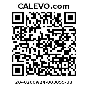 Calevo.com Preisschild 2040206w24-003055-38