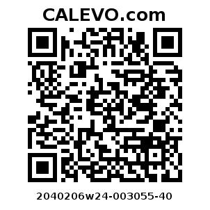 Calevo.com Preisschild 2040206w24-003055-40