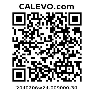 Calevo.com Preisschild 2040206w24-009000-34