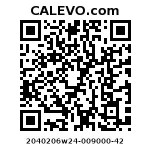 Calevo.com Preisschild 2040206w24-009000-42