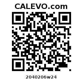 Calevo.com Preisschild 2040206w24