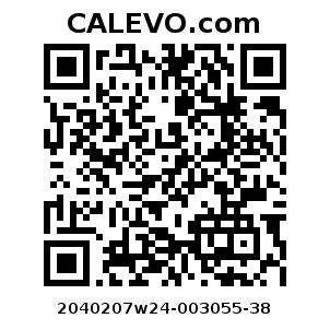 Calevo.com Preisschild 2040207w24-003055-38