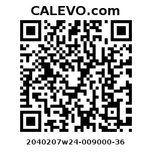 Calevo.com Preisschild 2040207w24-009000-36