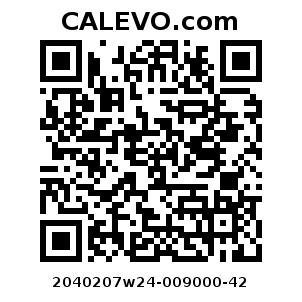 Calevo.com Preisschild 2040207w24-009000-42