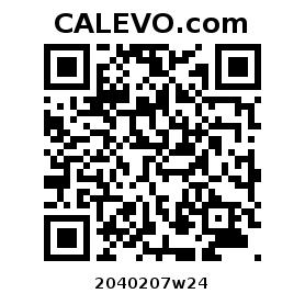 Calevo.com Preisschild 2040207w24