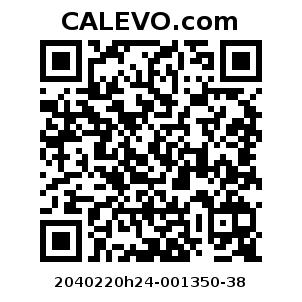 Calevo.com Preisschild 2040220h24-001350-38