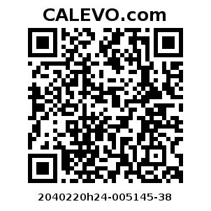 Calevo.com Preisschild 2040220h24-005145-38