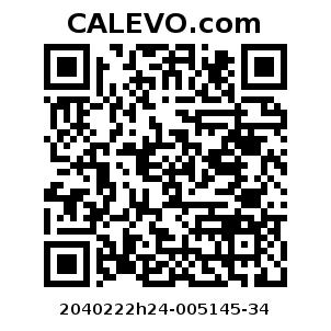 Calevo.com Preisschild 2040222h24-005145-34