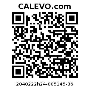 Calevo.com Preisschild 2040222h24-005145-36