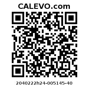 Calevo.com Preisschild 2040222h24-005145-40