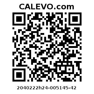 Calevo.com Preisschild 2040222h24-005145-42