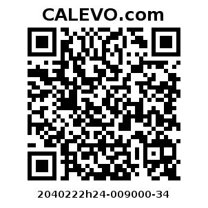 Calevo.com Preisschild 2040222h24-009000-34