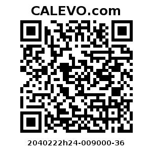 Calevo.com Preisschild 2040222h24-009000-36