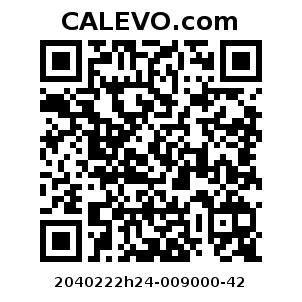 Calevo.com Preisschild 2040222h24-009000-42