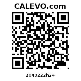 Calevo.com Preisschild 2040222h24