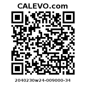 Calevo.com Preisschild 2040230w24-009000-34