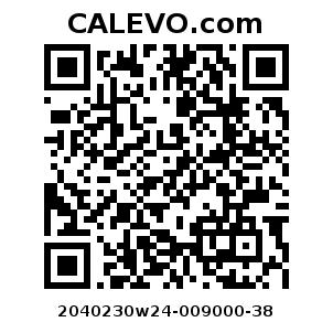 Calevo.com Preisschild 2040230w24-009000-38