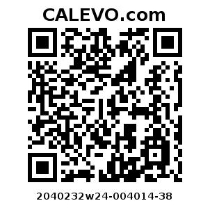 Calevo.com Preisschild 2040232w24-004014-38