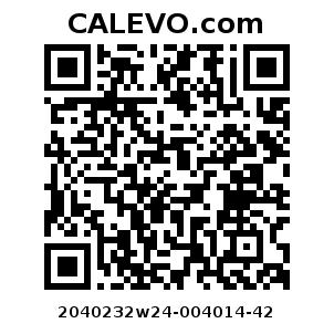 Calevo.com Preisschild 2040232w24-004014-42