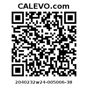 Calevo.com Preisschild 2040232w24-005006-38