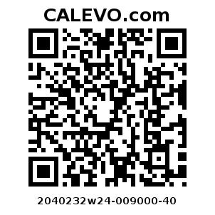 Calevo.com Preisschild 2040232w24-009000-40