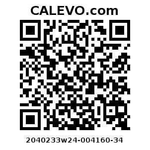 Calevo.com Preisschild 2040233w24-004160-34