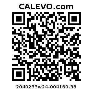 Calevo.com Preisschild 2040233w24-004160-38