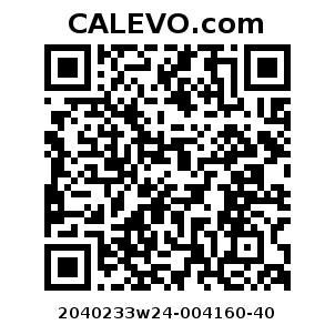 Calevo.com Preisschild 2040233w24-004160-40