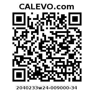 Calevo.com Preisschild 2040233w24-009000-34