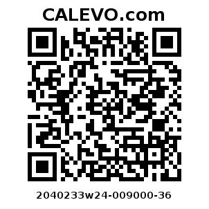 Calevo.com Preisschild 2040233w24-009000-36