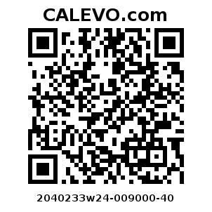 Calevo.com Preisschild 2040233w24-009000-40