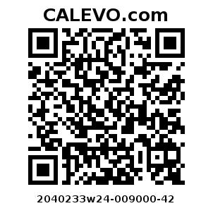 Calevo.com Preisschild 2040233w24-009000-42