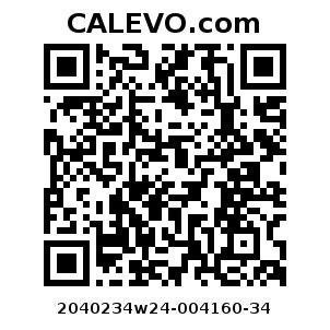 Calevo.com Preisschild 2040234w24-004160-34