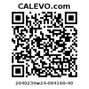 Calevo.com Preisschild 2040234w24-004160-40