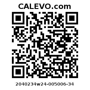 Calevo.com Preisschild 2040234w24-005006-34