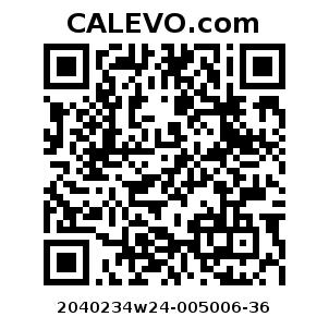 Calevo.com Preisschild 2040234w24-005006-36