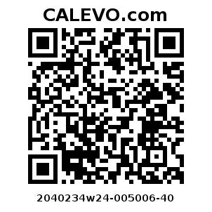 Calevo.com Preisschild 2040234w24-005006-40