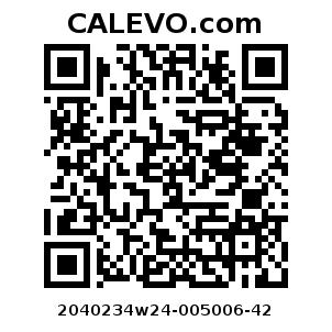 Calevo.com Preisschild 2040234w24-005006-42