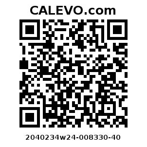 Calevo.com Preisschild 2040234w24-008330-40