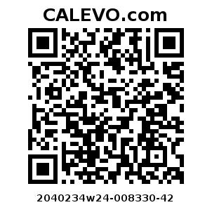 Calevo.com Preisschild 2040234w24-008330-42