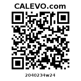 Calevo.com Preisschild 2040234w24