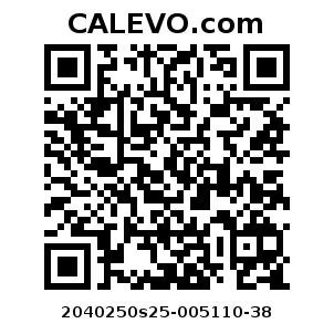 Calevo.com Preisschild 2040250s25-005110-38