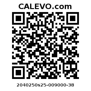 Calevo.com Preisschild 2040250s25-009000-38