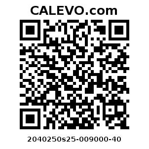 Calevo.com Preisschild 2040250s25-009000-40