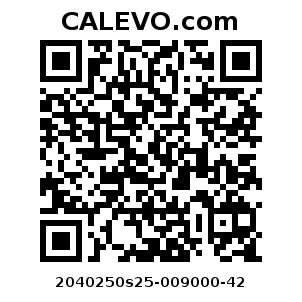 Calevo.com Preisschild 2040250s25-009000-42